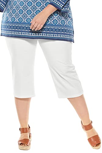 Coolibar Upf 50+ Women's Windley Beach Capris - Sun Protective (Large- White) #TOP1