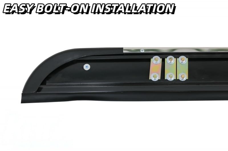 Estribos laterales aluminio antideslizantes Buick Enclave miniatura 7