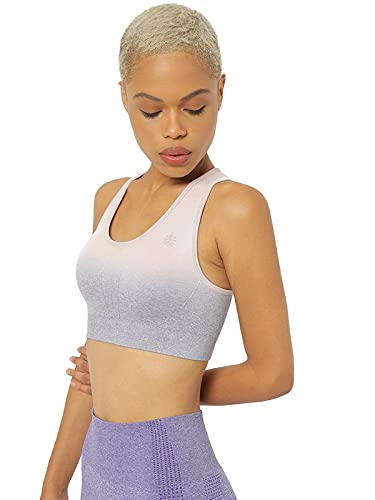 Image of Women's Slip-On Sports Bra | Seamless Technology Full-Coverage Sports Bra | Racerback Medium-Impact