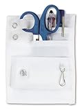 Bolsillo Monedas NCD Medical/Prestige Medical 742-ROY - Organizador de instrumental médico para cinturón (5 bolsillos), color azul claro