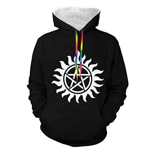 Zordalating Supernatural Men's and Women's Fashion Sweatshirt Hoodie Sweater Pullover