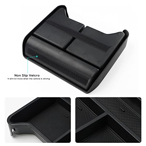 MARCHFA Mittelkonsole Armlehne kompatibel Für ID.4 ID4 2021 2022 2023 2024 Organizer Aufbewahrungsbox Tray Storage Armlehnen Zubehör