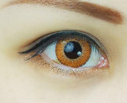 Optify Honey Color Monthly Contact Lens