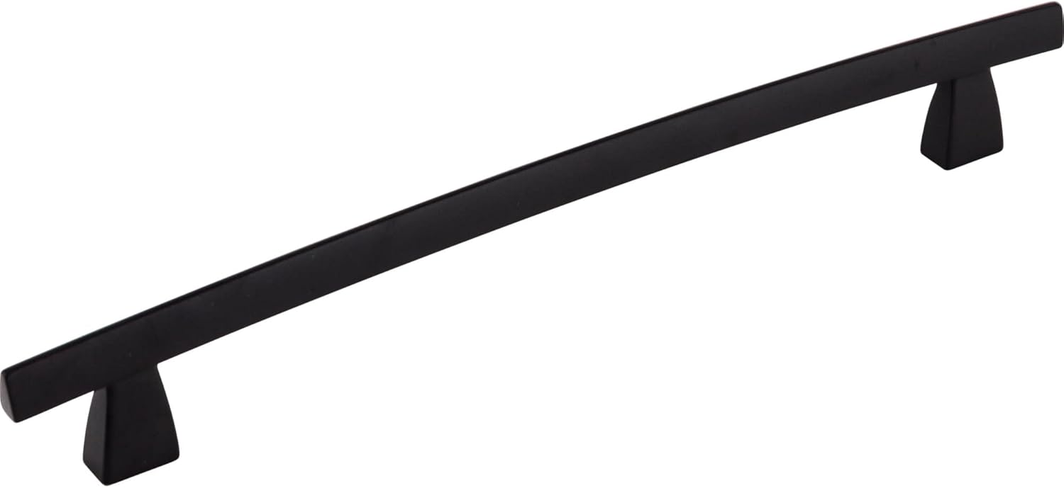 Top Knobs TK5BLK Arched Pull
