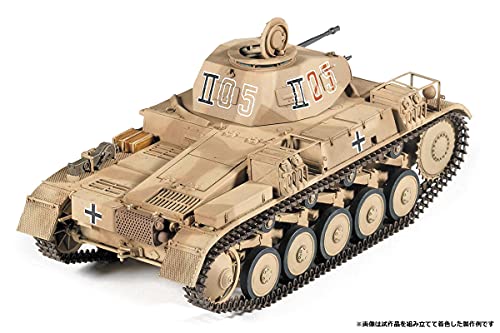 Modelo Plástico tanque alemán II 1:35 Academy miniatura 2