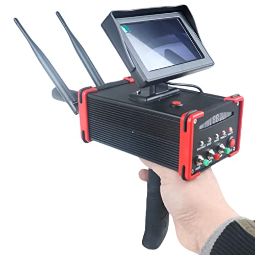 Professional Gold Detector with Screen, 16 M Deep Long Range, 100 M Range, Underground Metal Treasure Hunter - High Sensitivity Metal Detector for Gold Detection