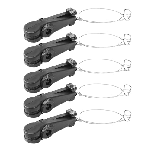 EUPHENG Fishing Downrigger Line Release Clips with Leader Snap, 2PCS/5PCS Release Clips for Downrigger Planer Board Trolling Offshore Fishing