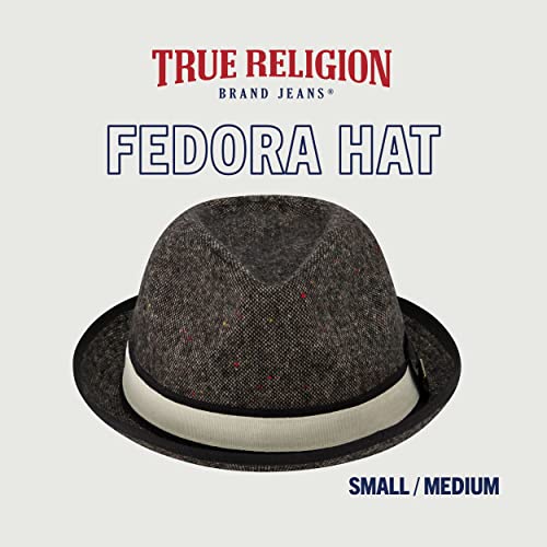 Fedora True Religion gris à large bord pour sublimer vos sorties citadines