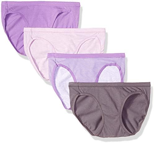 Women's Cotton Stretch Cool Comfort Bikini 4-Pack