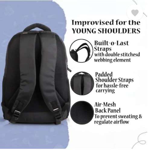 Image of Stylish funky bags for men | Spacious bags for college girls with Laptop Compartment | Durable school bag for women for College, School & Travel | Trendy Backpack for Boys, Girls, Women & Me