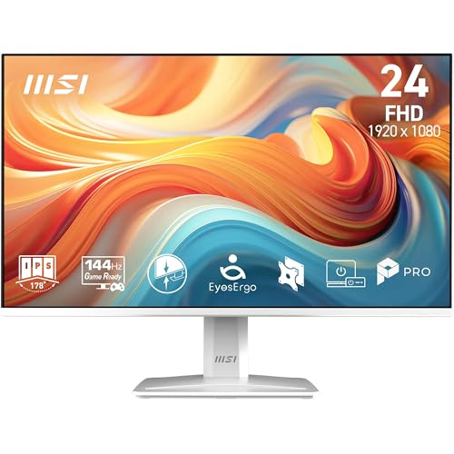 Msi Pro MP243W E14 Computer Monitor 60.5 Cm (23.8") 1920 X 1080 P