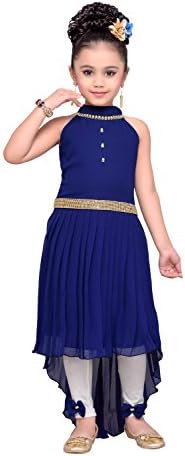 Adiva Girls High Low Dress for Kids