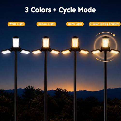 Solar Lamp Post Light DROPS TO - image 3