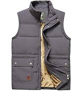 Amazon.com: Vcansion Men's Outdoor Casual Stand Collar Thicken