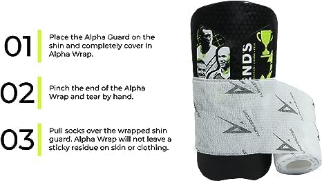 Miniatura 5 de Espinilleras  Equipo de protección para fútbol, juego de espinilleras ligero con correas individuales (S, Ronaldo CR7)