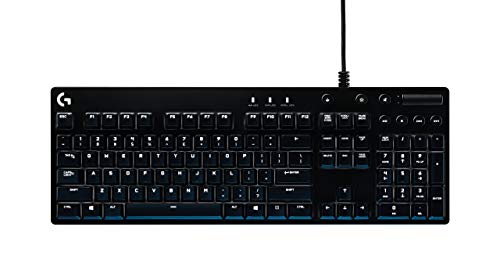 Preisvergleich Produktbild Logitech G610 Orion Red Beleuchtete Mechanische Gaming Tastatur (QWERTZ, deutsches Tastaturlayout) schwarz (Generalüberholt)