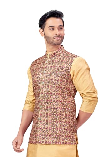 Image of Studio Shringaar Men's Nehru Jacket /Waist Coat