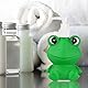 Cabilock Handwaschflasche- Kinder Seifenspender Cartoon Flaschenspender Leere Shampooflaschen (Grüner Frosch 300Ml)