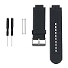 ECSEM Replacement Bands and Straps Compatible with Garmin Approach S4/S2 GPS Golf Watch & Vivoactive Smartwatch, black