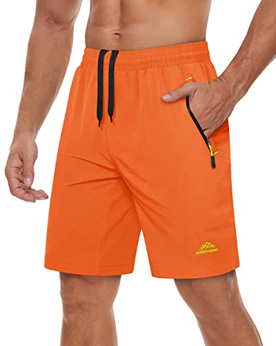 Tacvasen Summer Shorts For Men 8'' Inch Soccer Shorts Men Slim Fit Shorts Workout Shorts For Men Gym Shorts Mens Shorts Athletic Running Shorts Men #TOP13