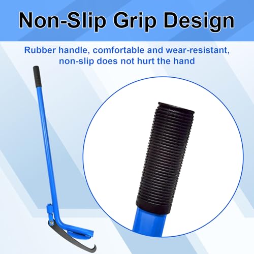 Image of Tire Changing Tool, Heavy Duty Truck Tire Demount Tool, Upgraded Semi Tire Removal Tool for Cars Trucks Trailers Buses Blue (A)