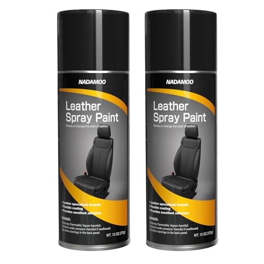 How to paint leather luggage NADAMOO Low Odor Leather Spray Paint