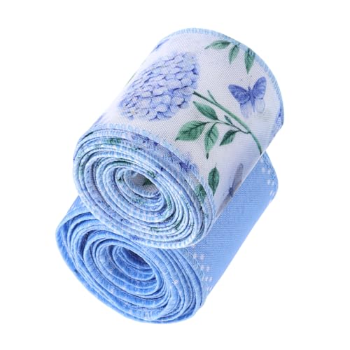 SOIMISS 2pezzi in Filo Metallico per Ghirlande Ghirlande Floreali Decorativo di Stoffa Decorazione per da Porta Tema Primaverile