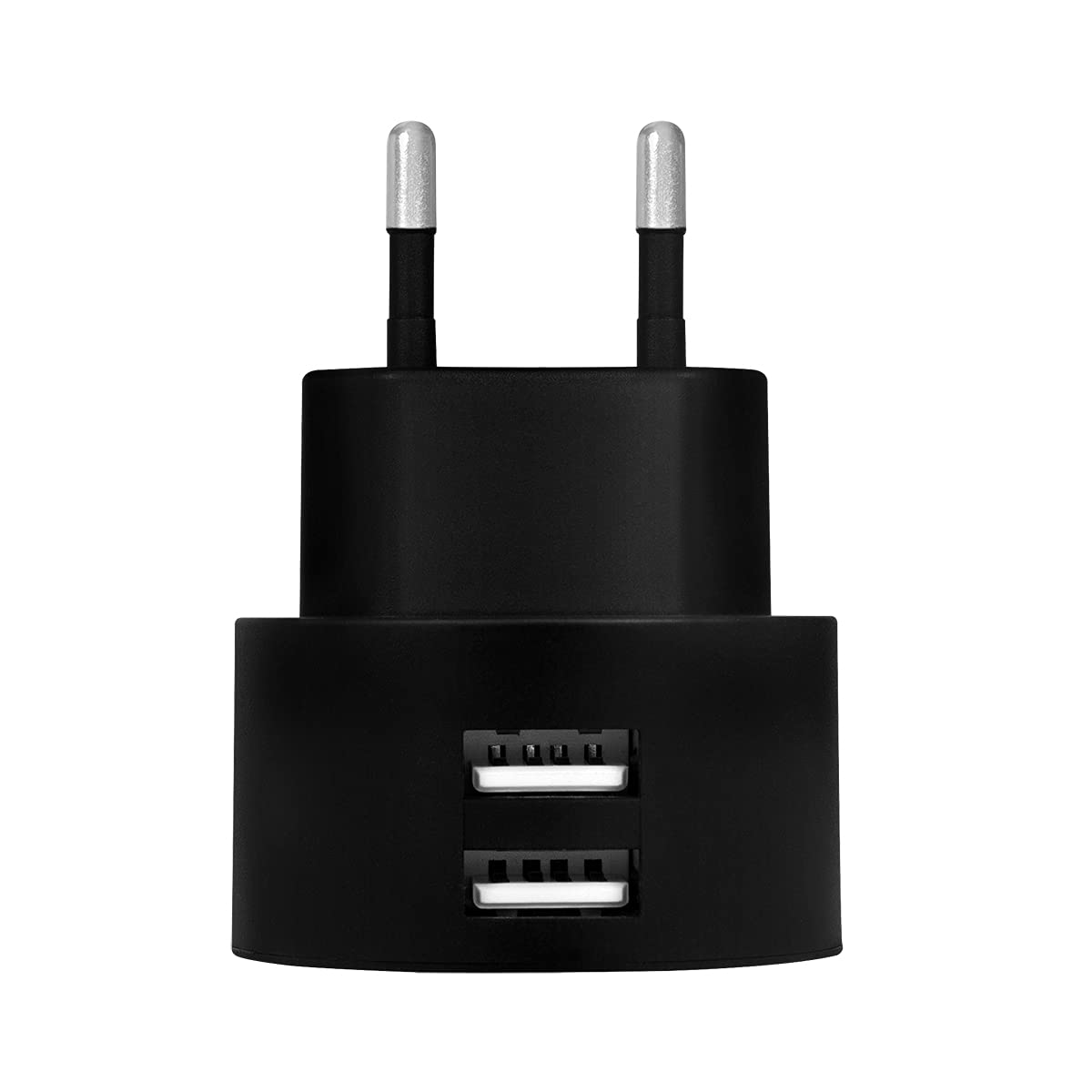 LogiLink PA0218 Fast Charging – adapter USB (2 x USB-A, 10,5 W) do smartfonów/tabletów/odtwarzaczy MP3-MP4 / e-booków/nawigacji itp. z zabezpieczeniem przed przeładowaniem, głębokim rozładowaniem,