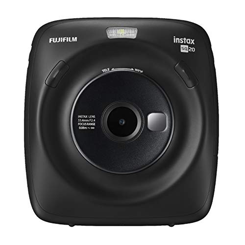Fujifilm Instax Square SQ20 Instant Film Camera - Black