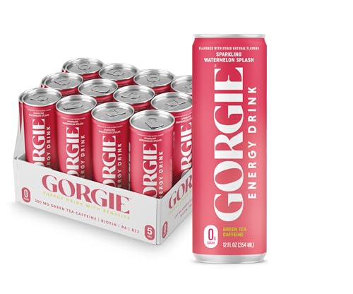 Gorgie SAMPLE_SKU_20799 Sugar Free Natural Energy Drinks, Sparkling Watermelon Crush cover