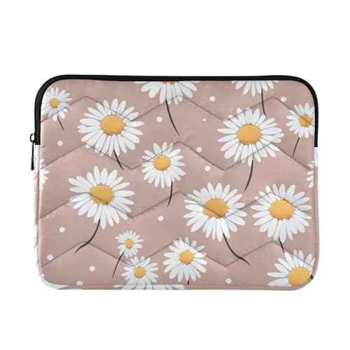 Funda para portátil 13-14 pulgadas con diseño floral y tejido impermeable miniatura 1