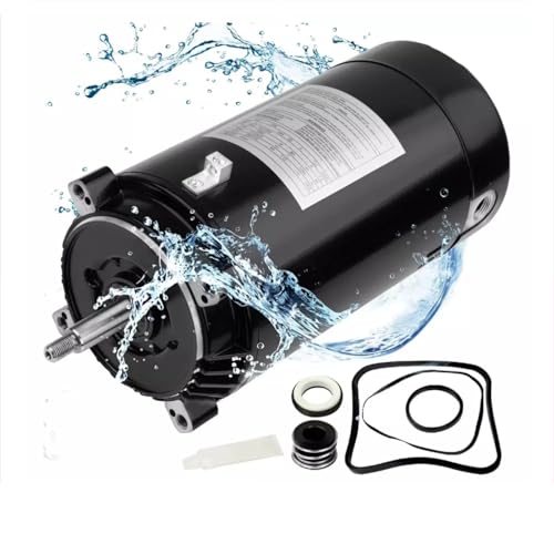 UST1152 Swimming Pool Pump Motor, 1.5 Hp 115/230V Motor Replacement for Hayward/Super Pump/Super II and Jacuzzi Magnum Pumps Mixizap