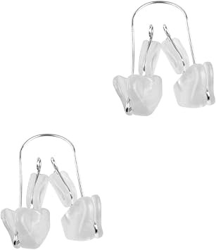 balacoo 2pcs Nose up Clip for Women Girls Nose Shaping Lifting Clip Beauty Tool Set Straightener