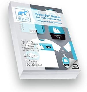 Rovi Transfer Kağıdı Polyester/Seramik/Metal 100gs