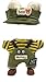 GDLCETK Clothes for Labubu 5-Piece Workwear Outfit Set - Hat, Glasses, Top, Pants & Shoes Fashion Style Accessories for 15cm & 17cm Dolls (Excludes Doll)