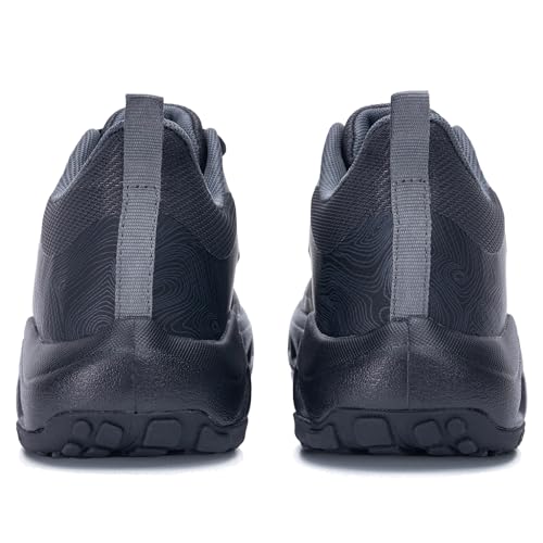 Image of Women Wide Toe Box with Arch Support Walking Tennis Shoes Zero Drop Wide Width Sneakers for Running Lightweight Athletic Shoes B-Black