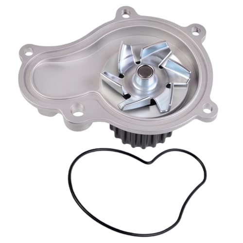 TUUMOND Engine Water Pump Fit for Jeep Wrangler 2003-2006, Liberty 2002-2005, Dodge Caravan 1996-2007, Chrysler PT Cruiser 2001-2010 2.4L Replaces # AW7156, WP-9108, 18-1585