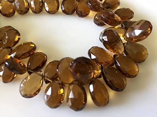 Quartz citron briolette LKBEADS pour réparer et concevoir des bijoux fins durables