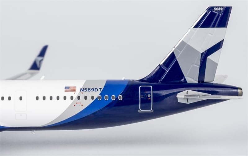 ACE HOBBY for NG Models for Delta Air Lines for Airbus A321neo N589DT 100th Anniversary 1:400 Airplane Pre-Built Model