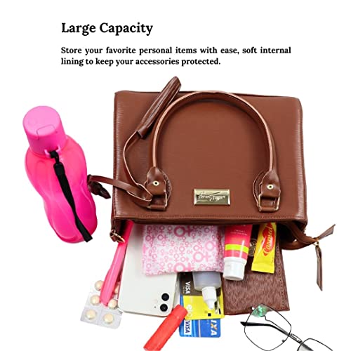 Bolsa Feminina Lorena Com Alça Removível (Marrom)