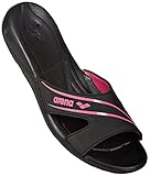 ARENA STARSOFT Box Badeschuhe, Schwarz/Fuchsia, 36 EU
