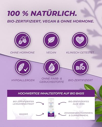 Menoelle Bio Vaginalgel gegen Scheidentrockenheit 100 ml