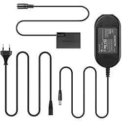 Batería Canon T6I ACK-E18 Adaptador de CA Fuente de alimentación DR-E18 Acoplador de CC LP-E17 Kit de batería ficticia para Canon EOS R10 EOS Reble T8i T7i T6i SL2 SL3 200D 250D 750D 800D 850D 8000D