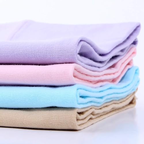 Image of ANNYISON Womens Underwear, Soft Cotton High Waist Breathable Solid Color Briefs Panties for Women