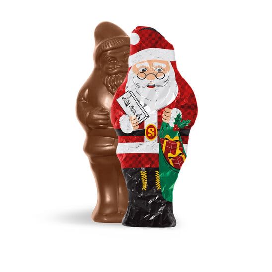 See's Candies 5.5 oz Christmas Tall Milk Chocolate Santa