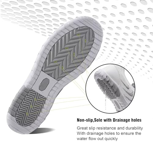 Image of YALOX Water Shoes Men's Women's Swim Shoes Outdoor Beach Barefoot Quick-Dry Aqua Pool Socks Swimming Yoga Surfing Exercise