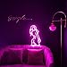 Goddess Sexy Lady Back LED Neon Sign Lights (Pink)