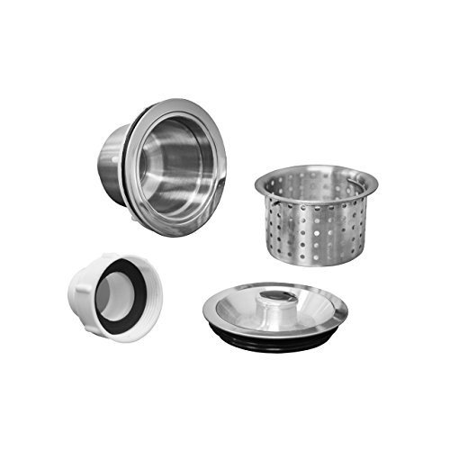 Colador metálico para desagüe de acero inoxidable miniatura 2