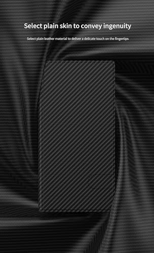 Image of Midkart Leather Flip Cover Compatible with Samsung Galaxy S23 Ultra with Card Holder Built-in Kickstand Magnetic Belt Lock Inner Hard PC with Full Body and Camera Protection, Fiber Black