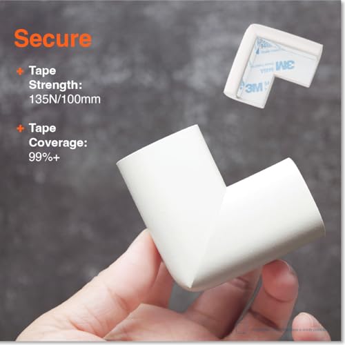 image for Roving Cove Corner Protector for Baby (16 Large Corners), Hefty-Fit He